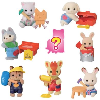 Іграшка-сюрприз , серія Малюки-працівники (16 штук в упаковці) Sylvanian Families 5838