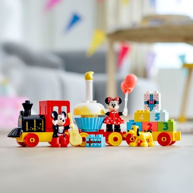 Конструктор LEGO Duplo Святковий поїзд Міккі і Мінні 10941