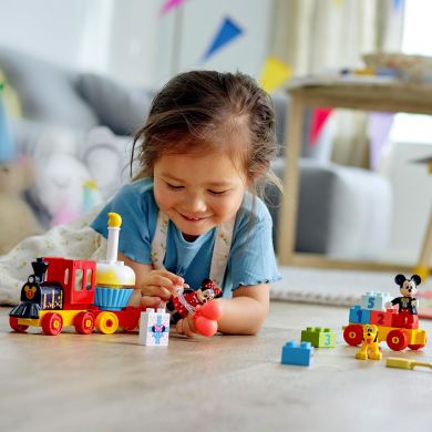 Конструктор LEGO Duplo Святковий поїзд Міккі і Мінні 10941