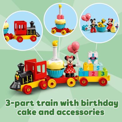 Конструктор LEGO Duplo Святковий поїзд Міккі і Мінні 10941