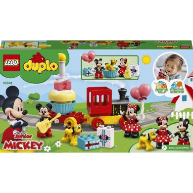 Конструктор LEGO Duplo Святковий поїзд Міккі і Мінні 10941