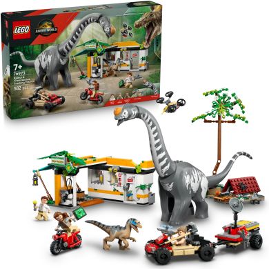 Конструктор Місія з відстеження раптора і титанозавра LEGO Jurassic World 76973