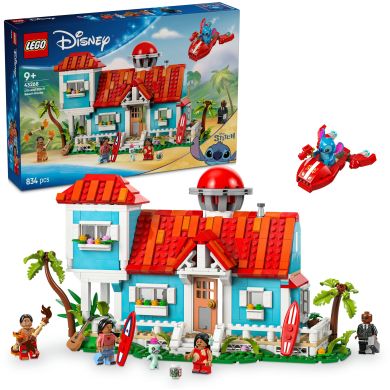 Конструктор Пляжний будинок Ліло і Стіч LEGO Disney 43268