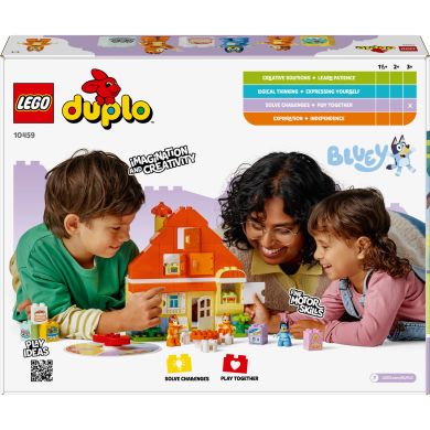 Конструктор Родинний дім Блуї із грою на запамʼятовування LEGO DUPLO 10459