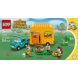 Конструктор Садовый магазин и караван, принадлежащие Leif LEGO Animal Crossing 77054