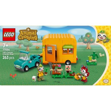 Конструктор Садовый магазин и караван, принадлежащие Leif LEGO Animal Crossing 77054