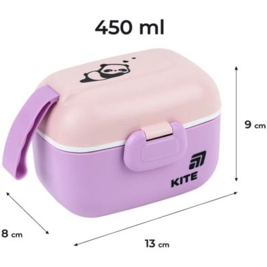 Ланчбокс 450 мл, фіолетовий Kite K25-1185-1