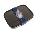 Ланчбокс Boys Black Nickel Sharkie 7x15x21 Jeune Premier (Жене Прем'єр) LB021174