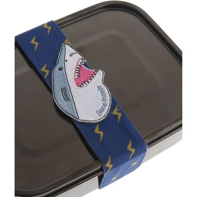 Ланчбокс Boys Black Nickel Sharkie 7x15x21 Jeune Premier (Жене Прем'єр) LB021174