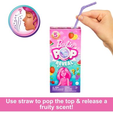 Лялька Челсі та друзі Pop Reveal серії Соковиті фрукти Barbie (в ас.) HRK58