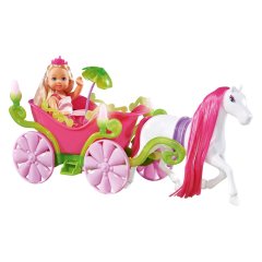 Кукольный набор Simba Эви и сказочная карета с конем 5735754