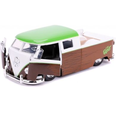 Машина металлическая Jada Марвел Стражи Галактики Volkswagen Pickup 1963 + фигурка Грута 1:24 253225013
