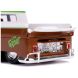 Машина металлическая Jada Марвел Стражи Галактики Volkswagen Pickup 1963 + фигурка Грута 1:24 253225013