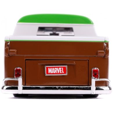Машина металлическая Jada Марвел Стражи Галактики Volkswagen Pickup 1963 + фигурка Грута 1:24 253225013
