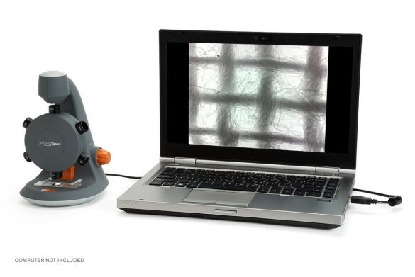 Цифровий мікроскоп Celestron Micro Spin 2 Мп 100х-600х 44114