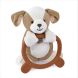 Мягкая игрушка DouDou с кольцом lapin в ассортимене 17 см DC4030