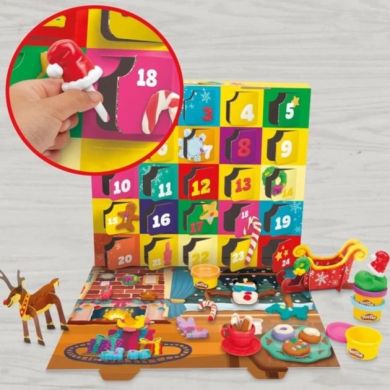Набор для творчества с массой для лепки Адвент календарь Play-Doh G0501