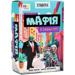 Настільна гра Strateg Мафія в Зомбі-сіті укр, 30829