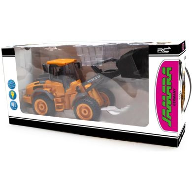 Навантажувач Volvo на радіокеруванні JCB 1:16 2,4GHz, жовтий Jamara 405058