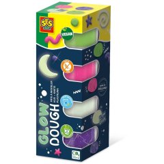 Незасихаюча маса для ліплення серії Feel good dough СЯЙВО (4 кольори, у пластикових баночках) 00516S