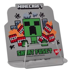 Підставка для книг фігурна Minecraft, метал з висічкою YES 470512