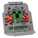 Підставка для книг фігурна Minecraft, метал з висічкою YES 470512