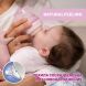 Пляшка пластикова Natural Feeling 150мл соска силіконова від 0 місяців повільний потік дівчинка 8058664153619