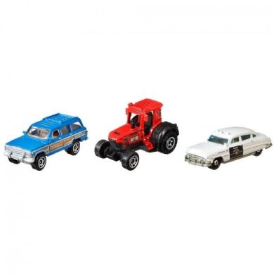 Подарочный набор автомобилей новый Matchbox 3 шт C3713