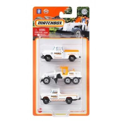 Подарочный набор автомобилей новый Matchbox 3 шт C3713