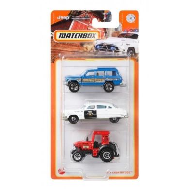 Подарочный набор автомобилей новый Matchbox 3 шт C3713