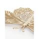 Украшение 41x23x4 см BUTTERFLY блестящее золото Light&Living 7479298