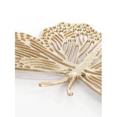 Украшение 41x23x4 см BUTTERFLY блестящее золото Light&Living 7479298