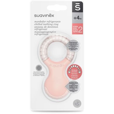 Прорізувач охолоджуючий нюдовий Suavinex 400268/7, Рожевий