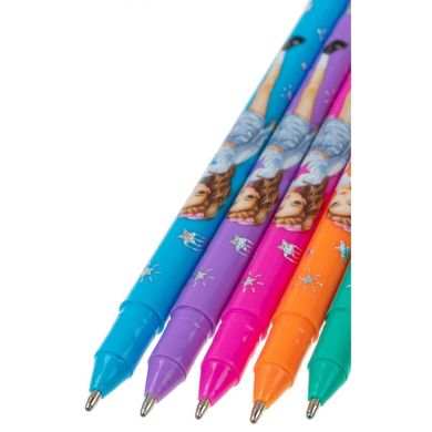 Ручки гелевые цветные с блестками TOP Model 045935