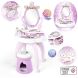 Столик с зеркалом Дисней. Принцессы Парикмахерская 2 в 1, со стульчиком SMOBY TOYS 320250