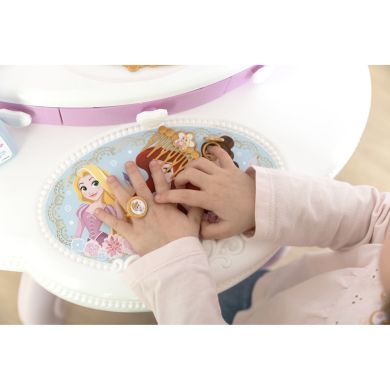 Столик с зеркалом Дисней. Принцессы Парикмахерская 2 в 1, со стульчиком SMOBY TOYS 320250