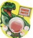 Стрибає глина з блискітками Dino World 410621