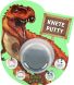 Стрибає глина з блискітками Dino World 410621