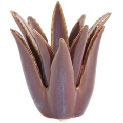 Свічник &Oslash;11,5x11,5 см CACTUS кераміка темно-фіолетовий Light&Living 6061587