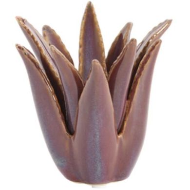 Подсвечник &Oslash;11,5x11,5 см CACTUS керамика темно-фиолетовый Light&Living 6061587