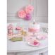 Святкова свічка-номер Talking Tables цифра &laquo;4&raquo; рожева 1 шт BDAY-CANDLE-4