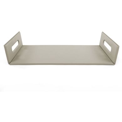 Поднос TOGO Имитация кожи, 20x32+2x5,5 см, серо-коричневый ZICZAC ZZ0477TAUPE