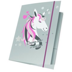 Тека А4 на гумці Paso Unicorn PP20UN-109