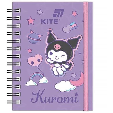 Блокнот вырубка, спираль, 80 листов, А6 Kuromi HK26-229