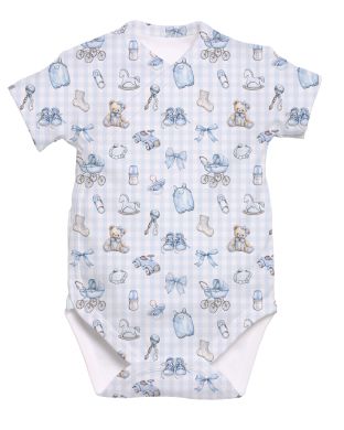 Боди 12-18 My Little Pie Fancy Blue 12/18 месяцев (80-86) BSHL005