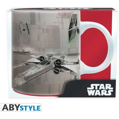 Чашка Звездные войны X-Wing vs Tie Fighter (Истребитель Империи против X-Wing Альянса повстанцев), 320 см Abystyle ABYMUG061