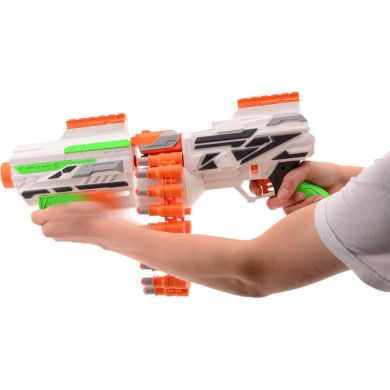 Дартбластер Tack Pro Rattle Bel X c 40 дротиками 50 см 31008