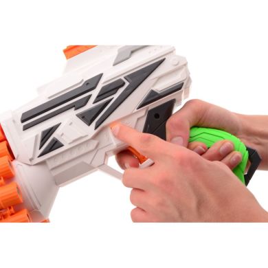 Дартбластер Tack Pro Rattle Bel X c 40 дротиками 50 см 31008