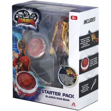 Дзиґа Infinity Nado VI серія Starter Pack Blazing War Bear Палаючий Бойовий Ведмідь EU654112