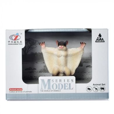 Фігурка тварини Model Series Білка-летяга 7 см, в коробці 16х11х9,5 см Q9899-A50-B